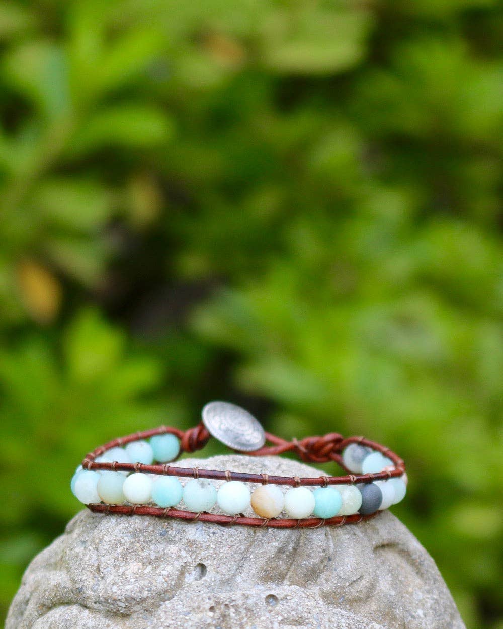 InspireDesigns - Wholesale Beaded Bracelet - Gemstone Threaded Wrap2