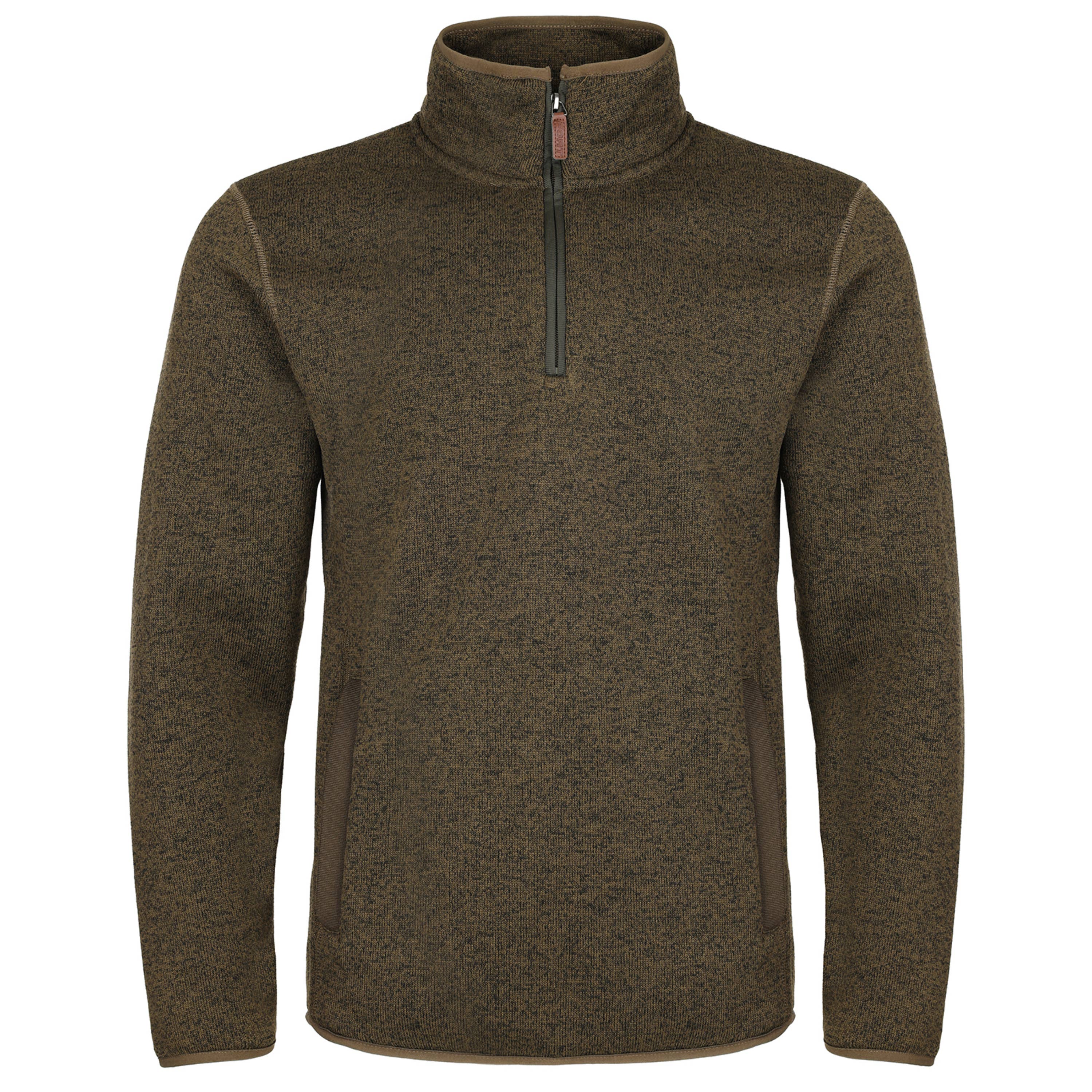 TuffStuff Workwear – Engroshandel Sweatshirt - Herre – Fort Easton pullover med fleecefor og lynlåslomme til håndvarmer0