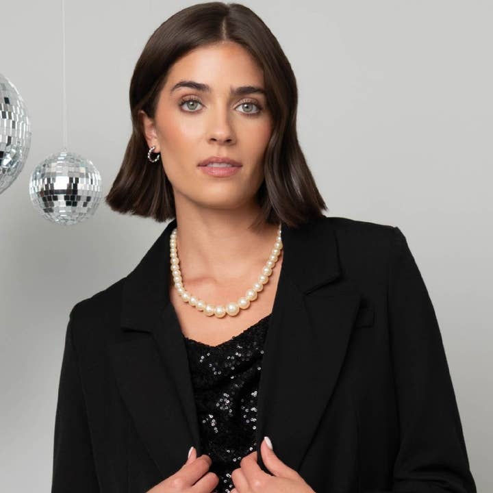 Pine Apparel - Wholesale Beaded/Pearl Necklace - Pearl Necklace0