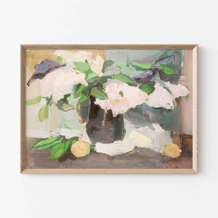 AMY WARR ART - Wholesale Art Print - Vintage Art Print - Flowers Painting - 'Floral Still Life'