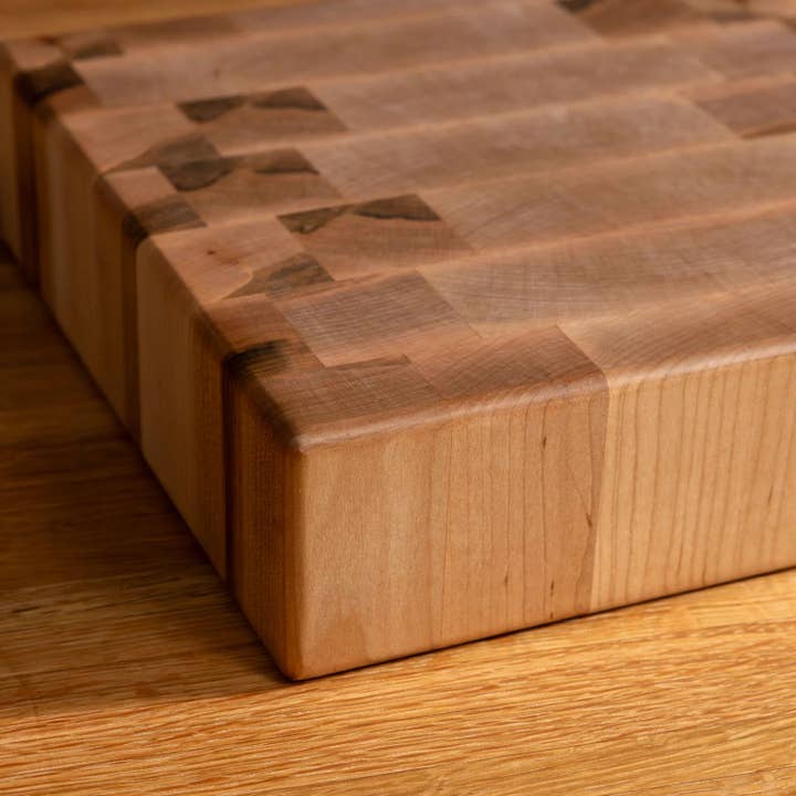 Laurel Mercantile - Wholesale Cutting Board - Maple End Grain Square Butcher Block7