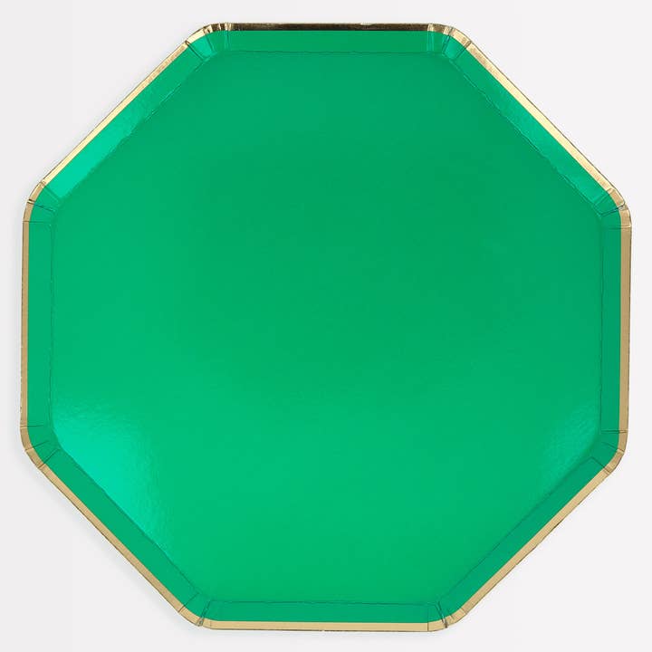 Fir Tree Green Dinner Plates for wholesale by Meri Meri