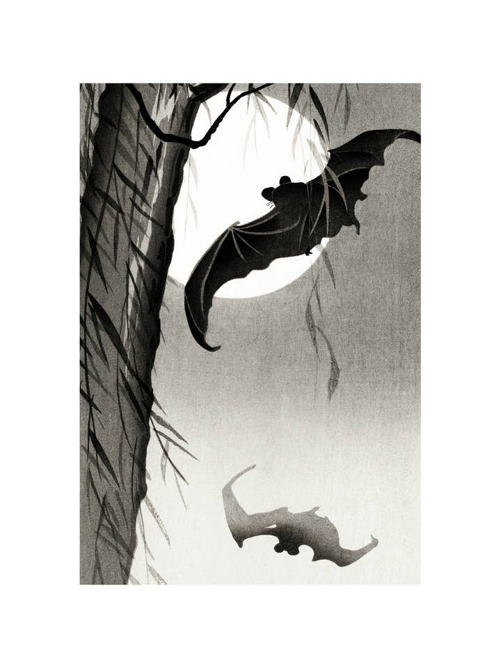 Bats Under a Full Moon for wholesale by Sweet Tree Cards