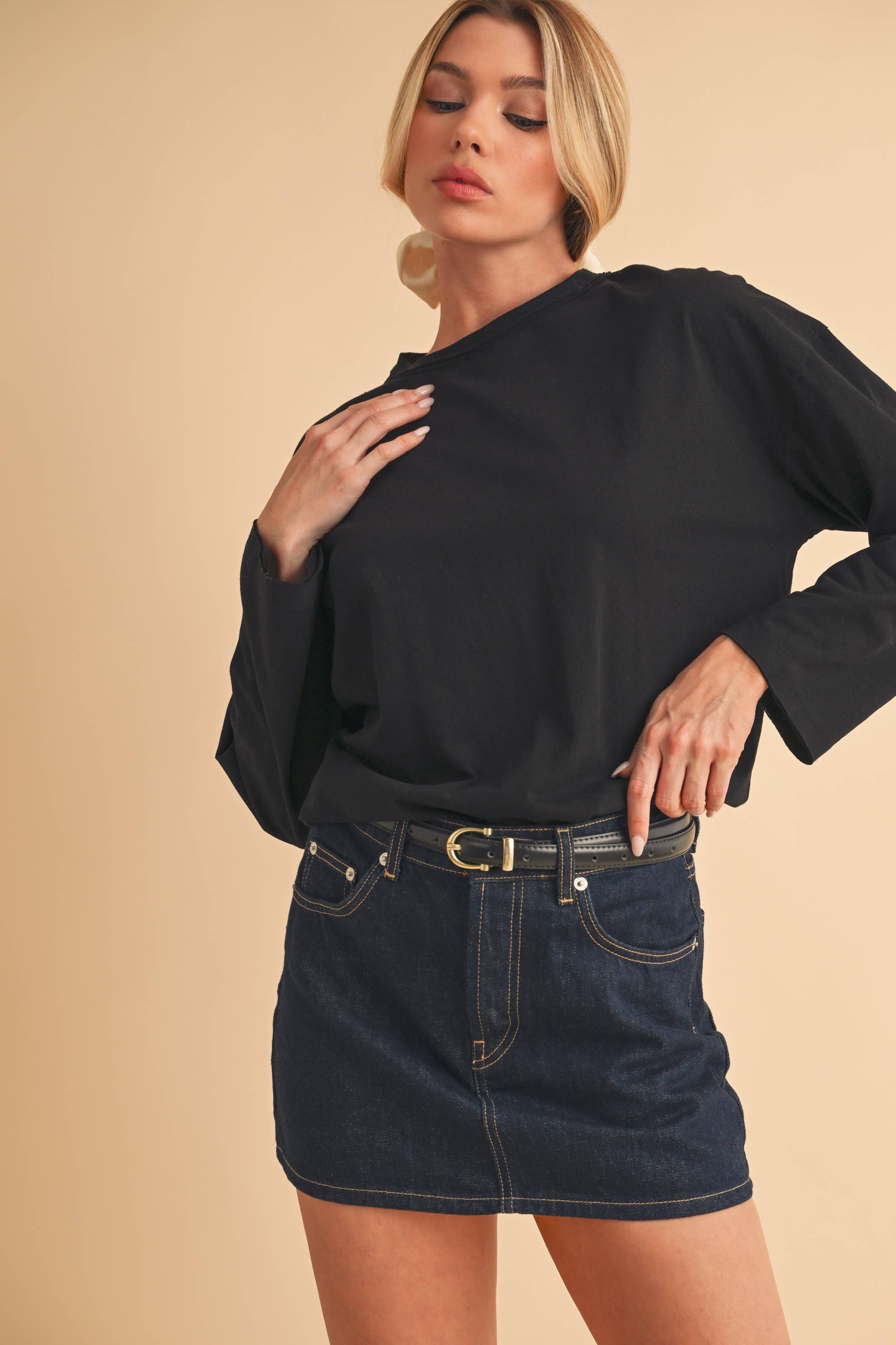 AEMI + CO - Vente Haut en maille – femme - 8438FN Haut à manches longues Billi3