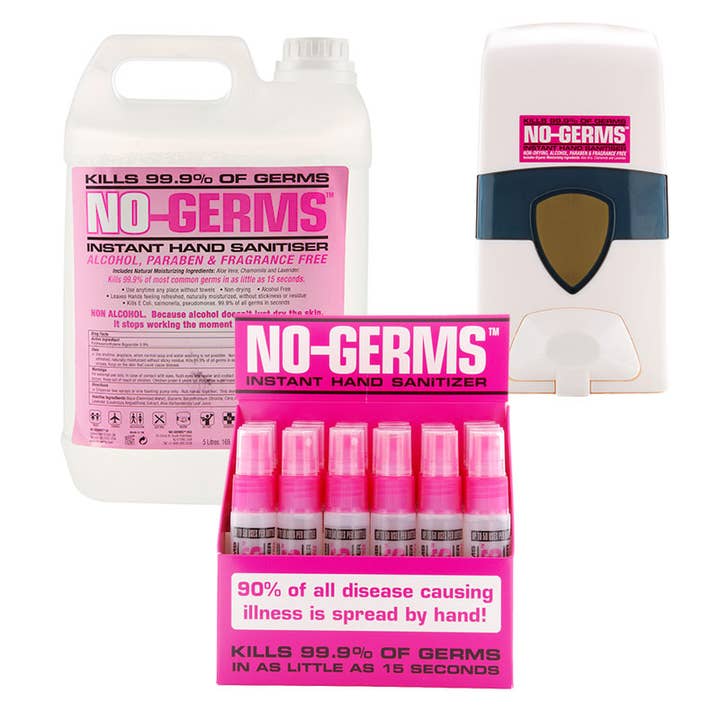 No-Germs Educator Pack - Hand Sanitizer for wholesale by no-germs