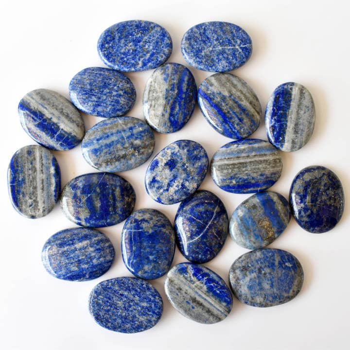 Soothing Crystals - Wholesale Spiritual Stone/Crystal - Palm Stones | Lapis Lazuli | Thumb Crystal | Pocket Gemstone10