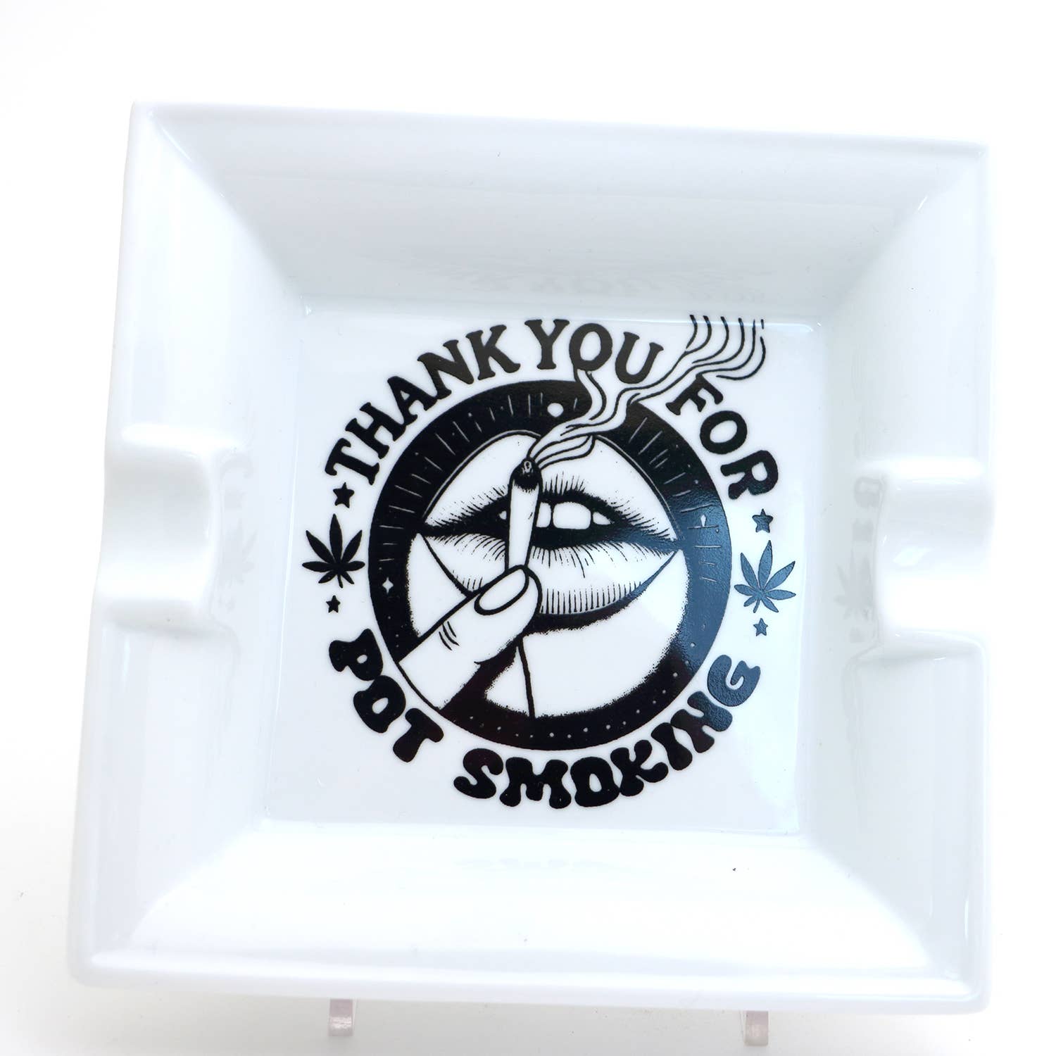 Lenny Mud - Wholesale Ashtray - Thank You For Pot Smoking Ceramic Ashtray, Gift for smoker5