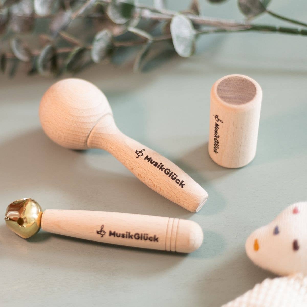 MusikGlück - Vente Jouet musical – enfant et bébé - Set de jouets musicaux pour bébé « GlücksBaby » | Instruments en bois pour enfants1