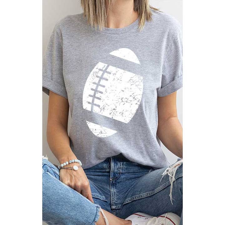 T-shirt graphique vieilli d'automne pour la saison de football pour la vente par Select Apparel