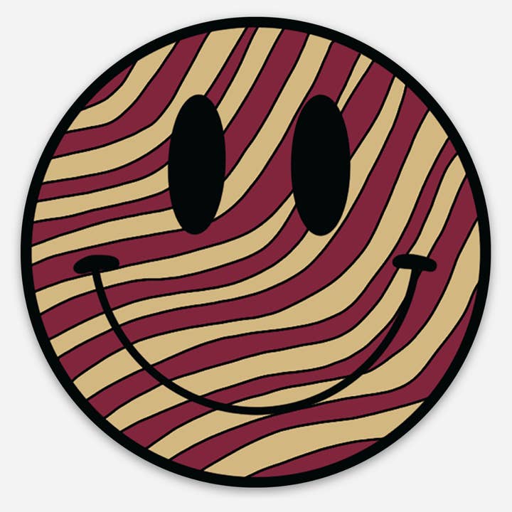 Smiley Sticker - Colleges for wholesale by Aster and Arden