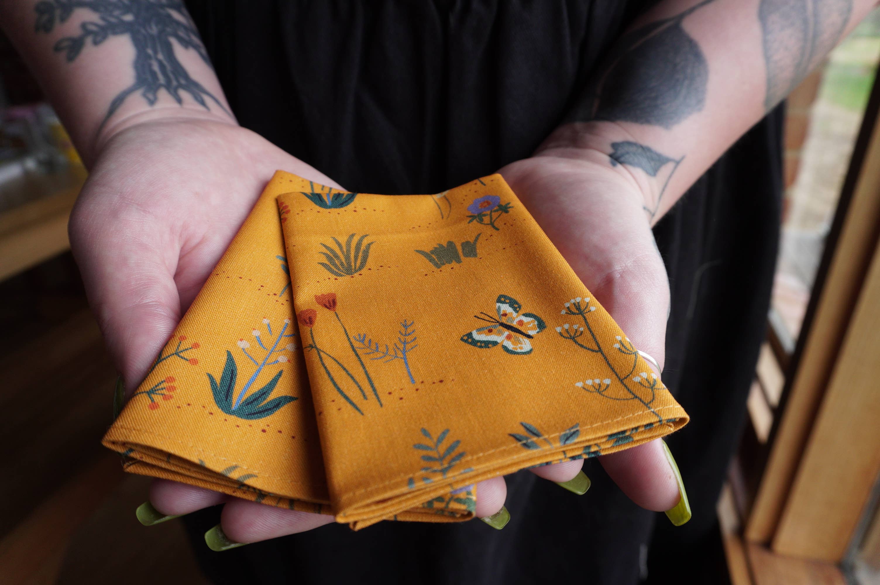 Muddy Boots Maker – wholesale Handkerchief – Women's – Desert Blooms Handkerchief Organic Cotton6