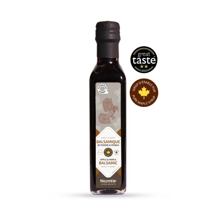 Æble & ahorn balsamico for engroshandel hos Surette Condiments