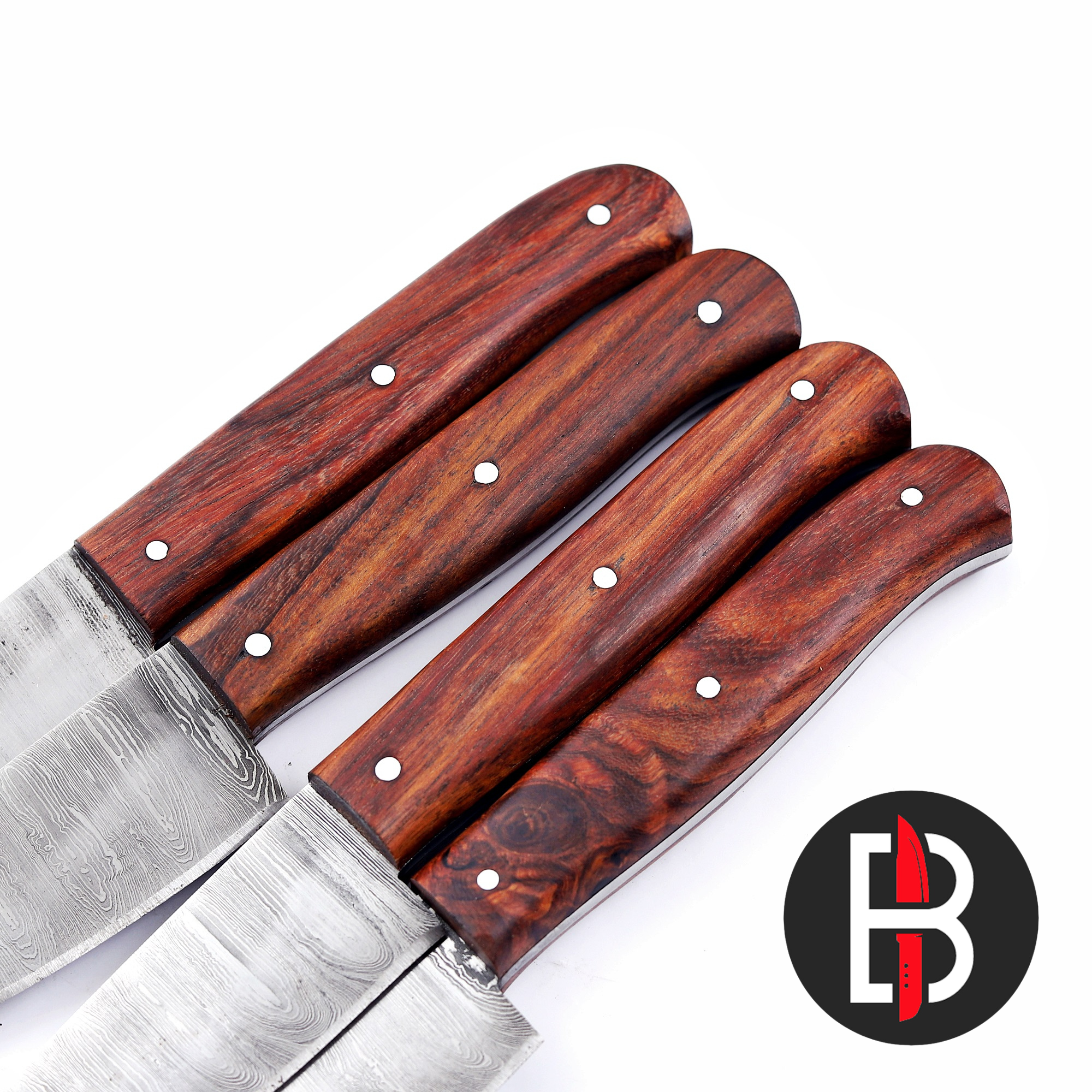 Bravohandicrafts - Wholesale Kitchen/Utility Knife - Damascus Steel BBQ Stake Knife Meat Slicing Handmade Knife.1