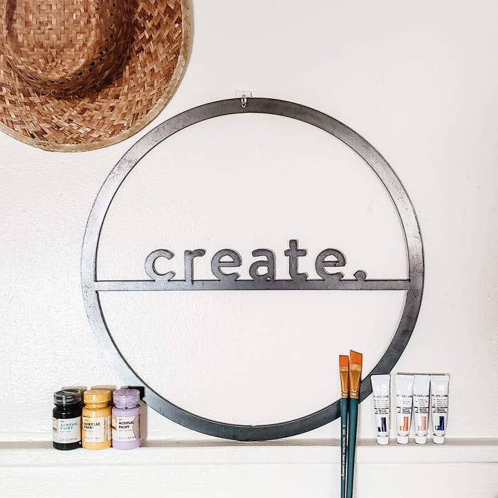 Keystone Steel Co. - Wholesale Wall Accent - Create Circle Wall Decor1