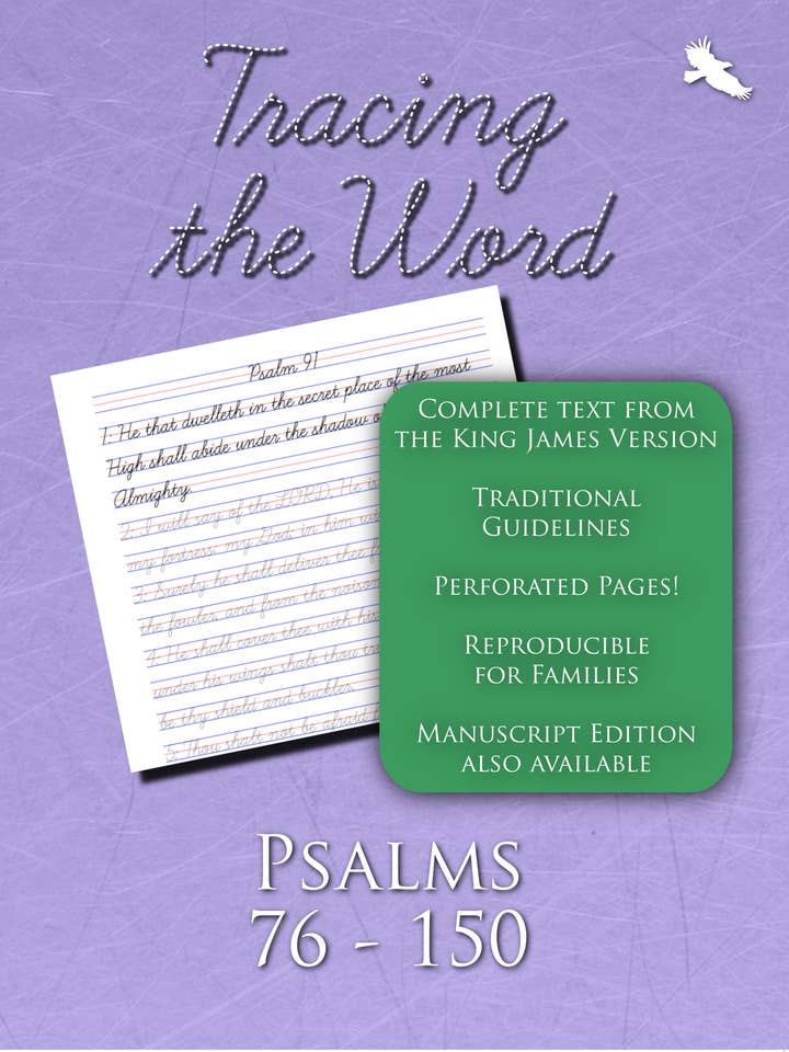 Tracing the Word: Psalms 76-150 (Cursive) for wholesale by The 4031 Family