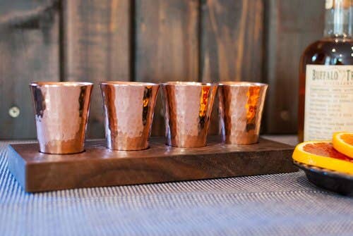 Sertodo Copper - Wholesale Shot Glass - Copper Flight Board1