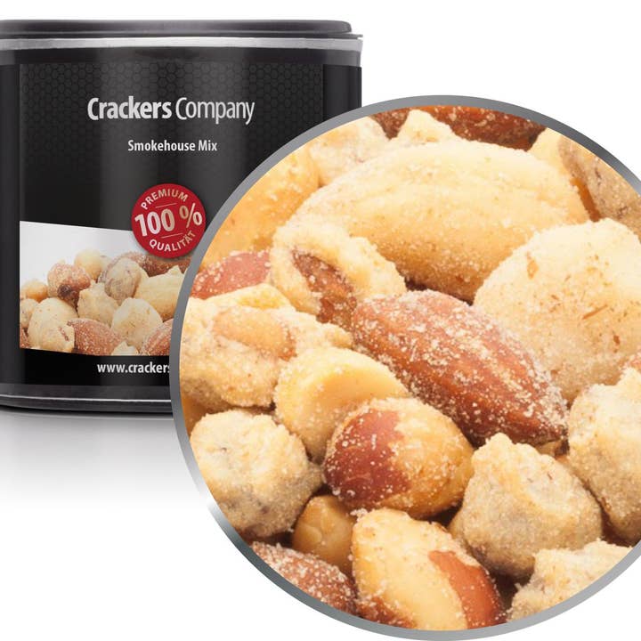 Smokehousemix. PU met 36 stuks en 80 g inhoud per stuk. voor wholesale door CrackersCompany