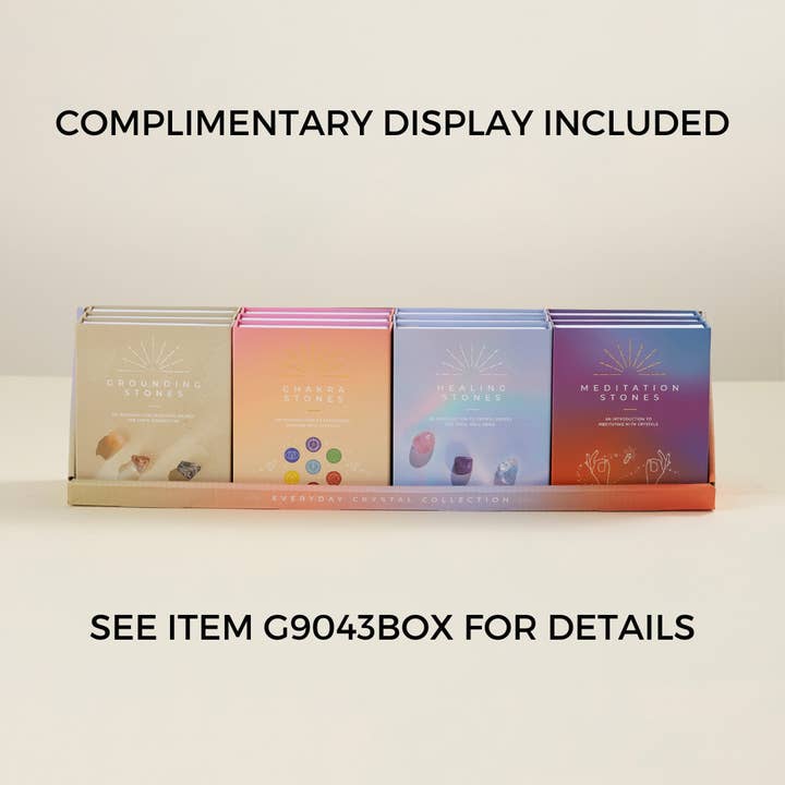 GeoCentral - Wholesale Spiritual Stone/Crystal - Healing Stones Boxed Crystal Collection