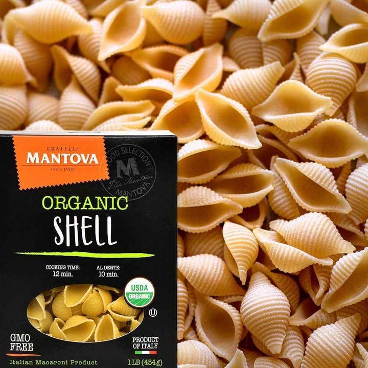 Fine Italian Food - Wholesale Pasta - Mantova Organic Shells Pasta, 1 lb.2
