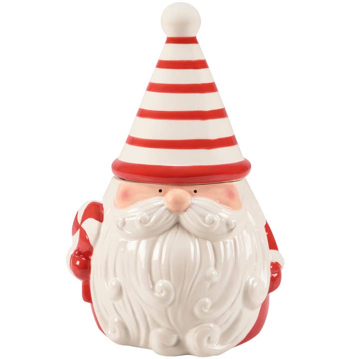Nordic Santa Cookie Jar for wholesale by Primitives by Kathy