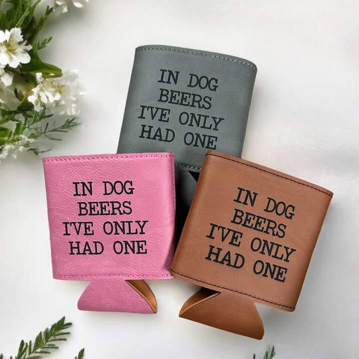 In Chien Bières Canette Refroidisseur pour la vente par Highline Creations