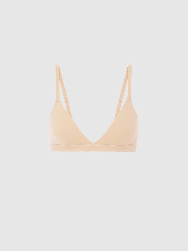 safistyle - Wholesale Bralette - Women's - Seamless Soft Padded Triangle Everyday Bralette