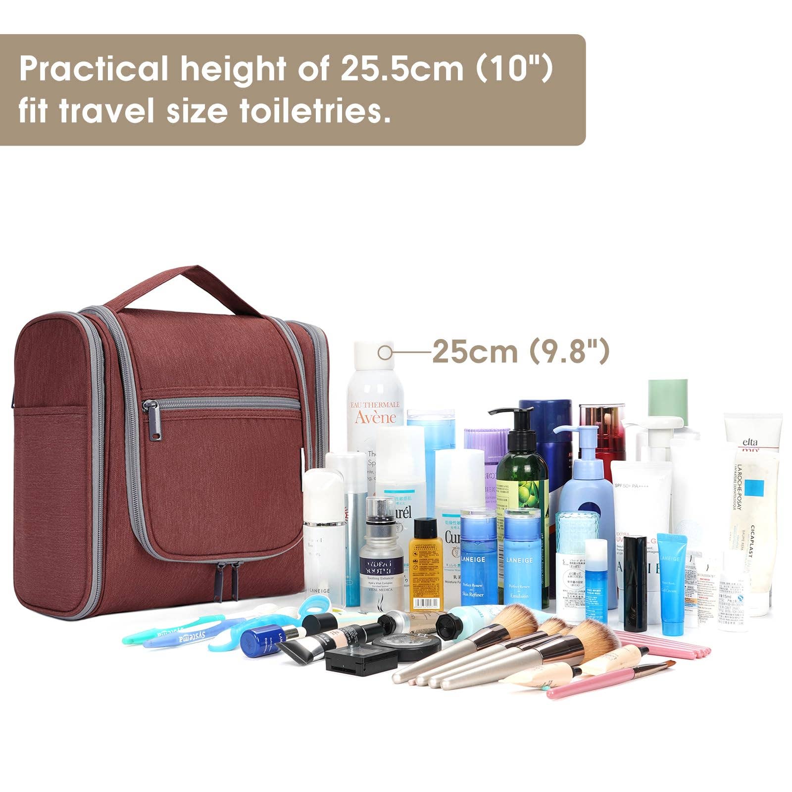 wandf - Wholesale Toiletry bag – women's - NW5126 Travel Toiletry Cosmetic Bag With Handle Women Gift130