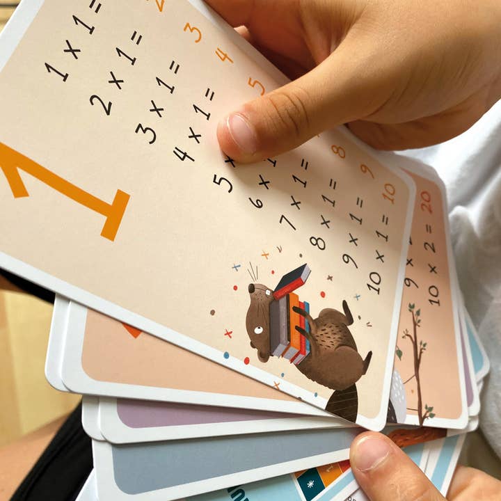 Rüsselfuchs – Großhandel Lernkarten – Kind & Baby – Einmaleinskarten mit Zahlenreihen 1-10 inkl. Lerntipps & Übungen
