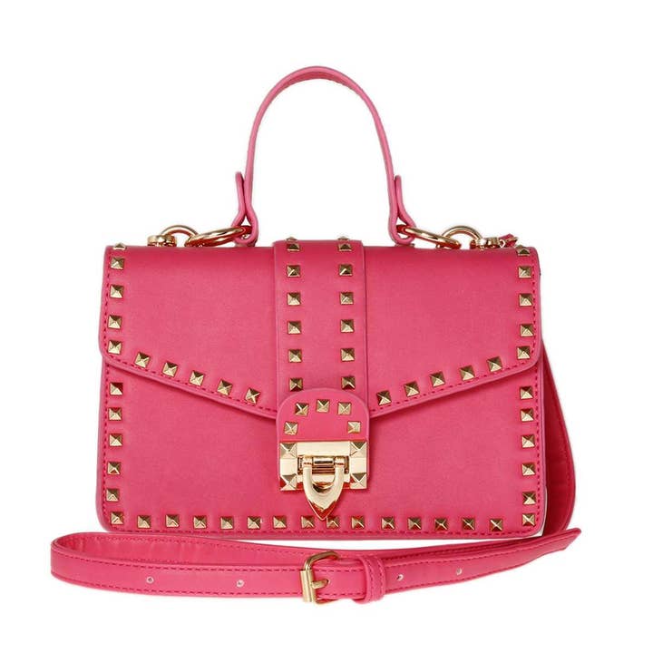 Shop Neighbors - Wholesale Shoulder bag – women's - Studded Rectangular Shoulder Bag1