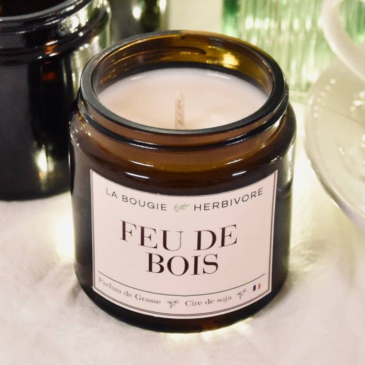 Vela Aromática Wood Fire 90 g | LA BOUGIE HERBIVORE para venta al por mayor de LA BOUGIE HERBIVORE