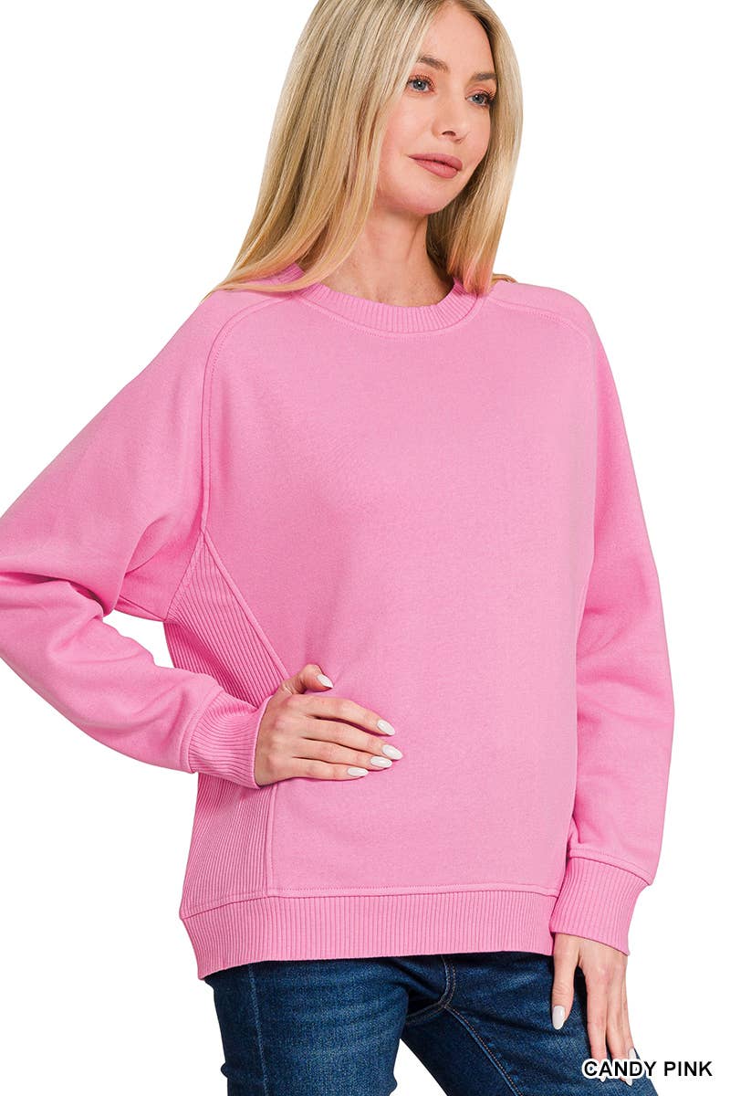 42POPS – wholesale Sweatshirt – Women's – ",.._ Fleece Round Neck Sweatshirts16