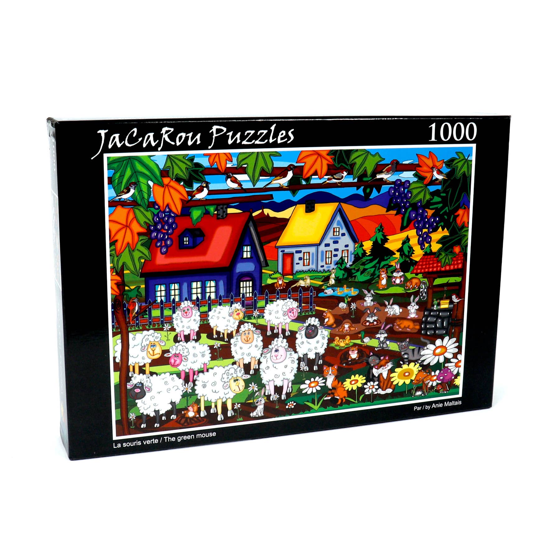 JaCaRou Puzzles Inc. – wholesale Puzzle – Adult – The Green Mouse 1000pcs Jigsaw Puzzle3