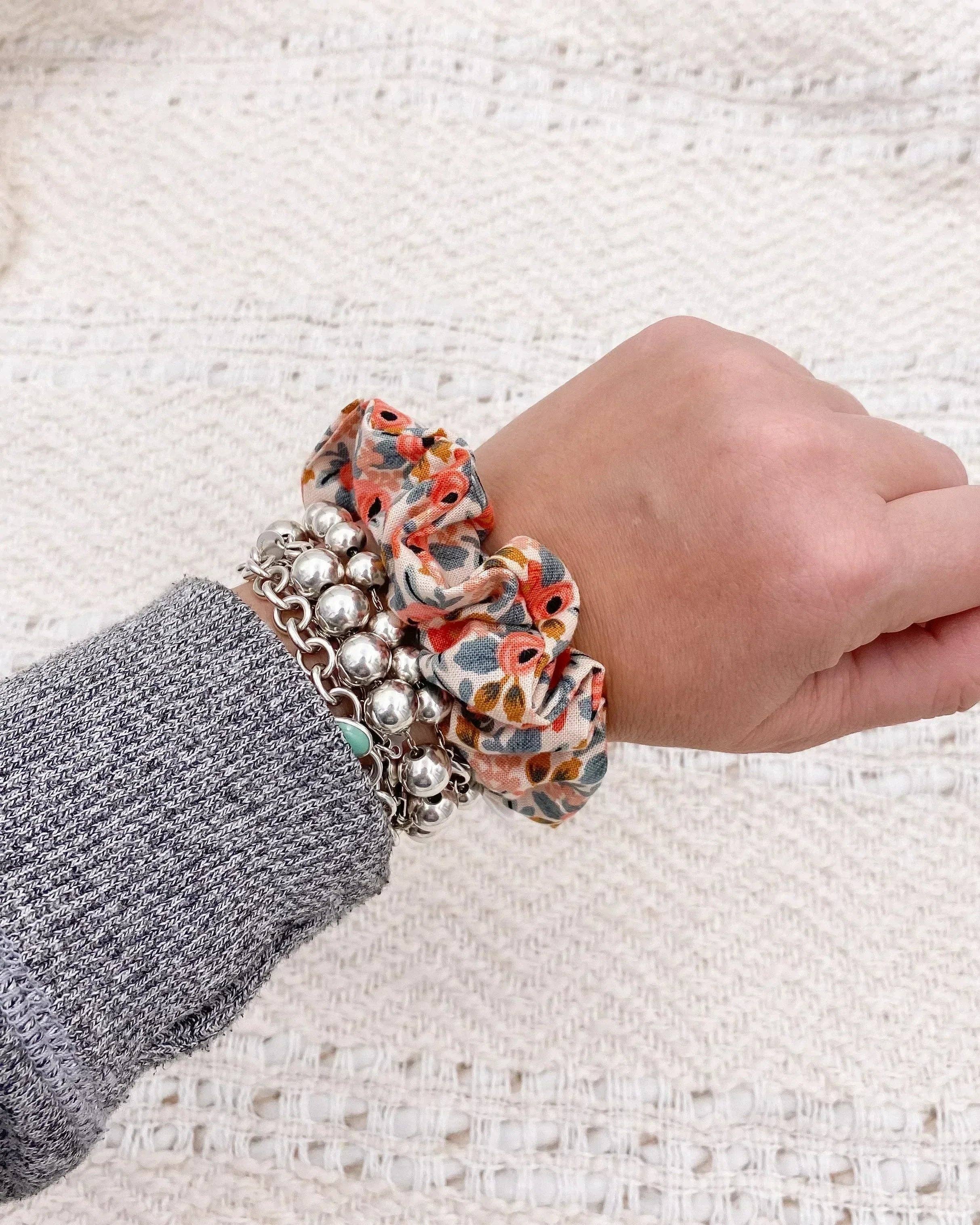 Bend & Snap - Wholesale Scrunchie - Women's - Deer on Pink // Scrunchies3