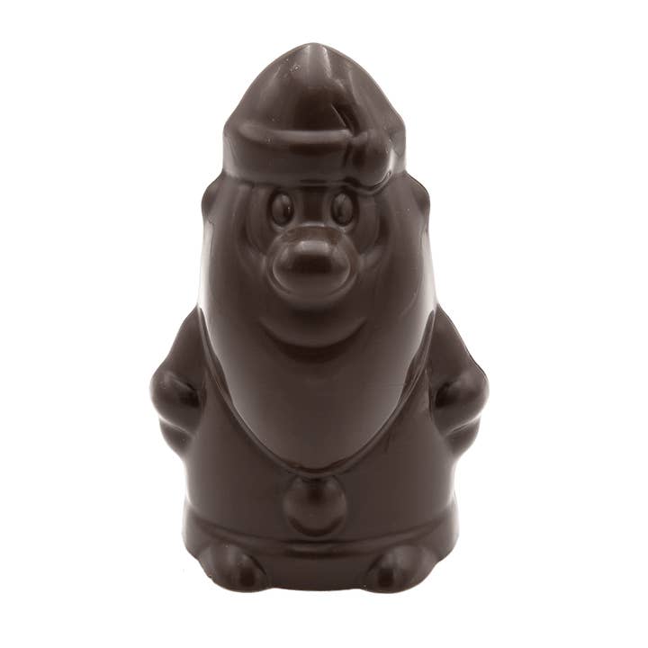 Mörk chokladtomte 150g för wholesale av The Belgian Chocolate Makers