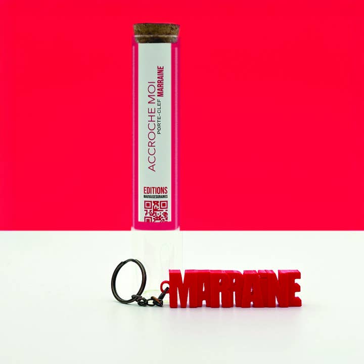 Portachiavi con messaggio – MADRINA per la vendita all'ingrosso da parte di MauvaisesGraines