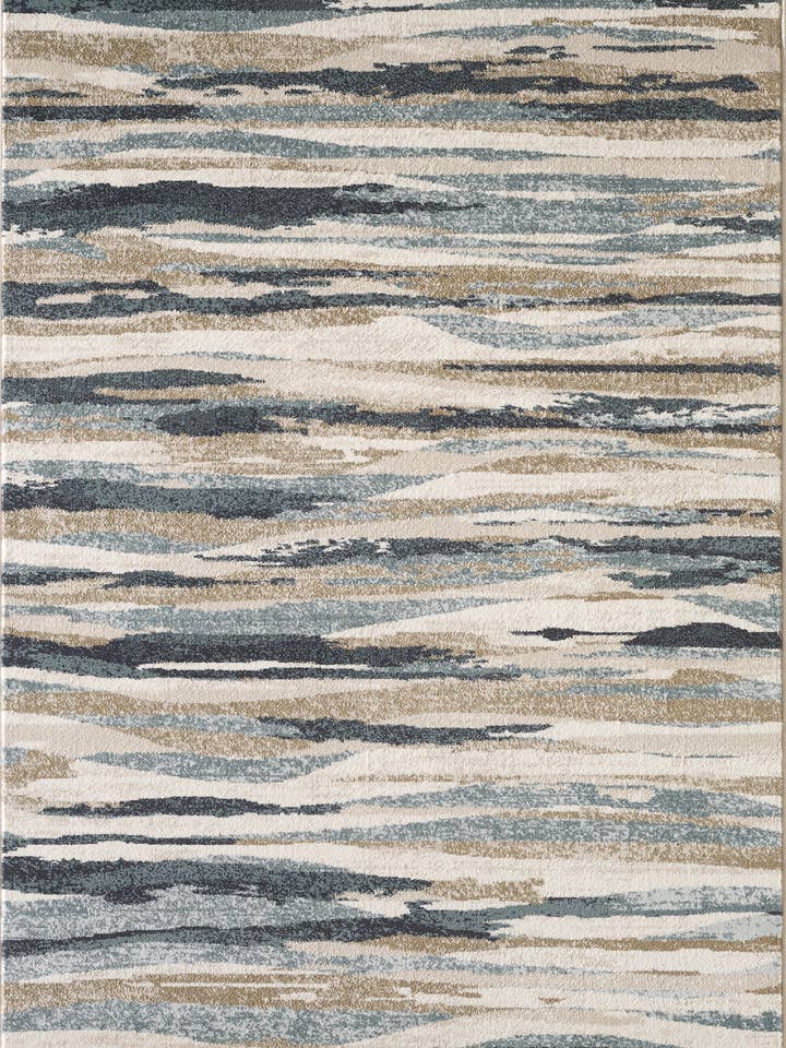 Avalon 5620 Elfenben/blå landskap matta för wholesale av KAS Rugs