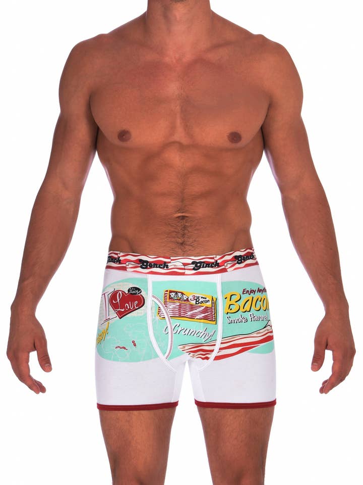 Jeg elsker Bacon Boxer Brief for engroshandel hos Ginch Gonch