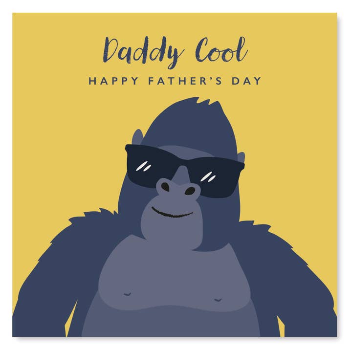 Daddy Cool Father's Day Card for wholesale by Klara Hawkins