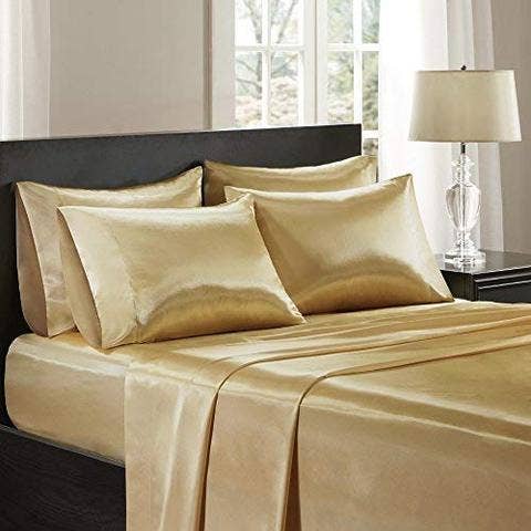 Moonberry Silk - Wholesale Bedding Set - 100% Silk 2-in-1 Fitted & Flat Sheet and Silk Pillowcases Set6