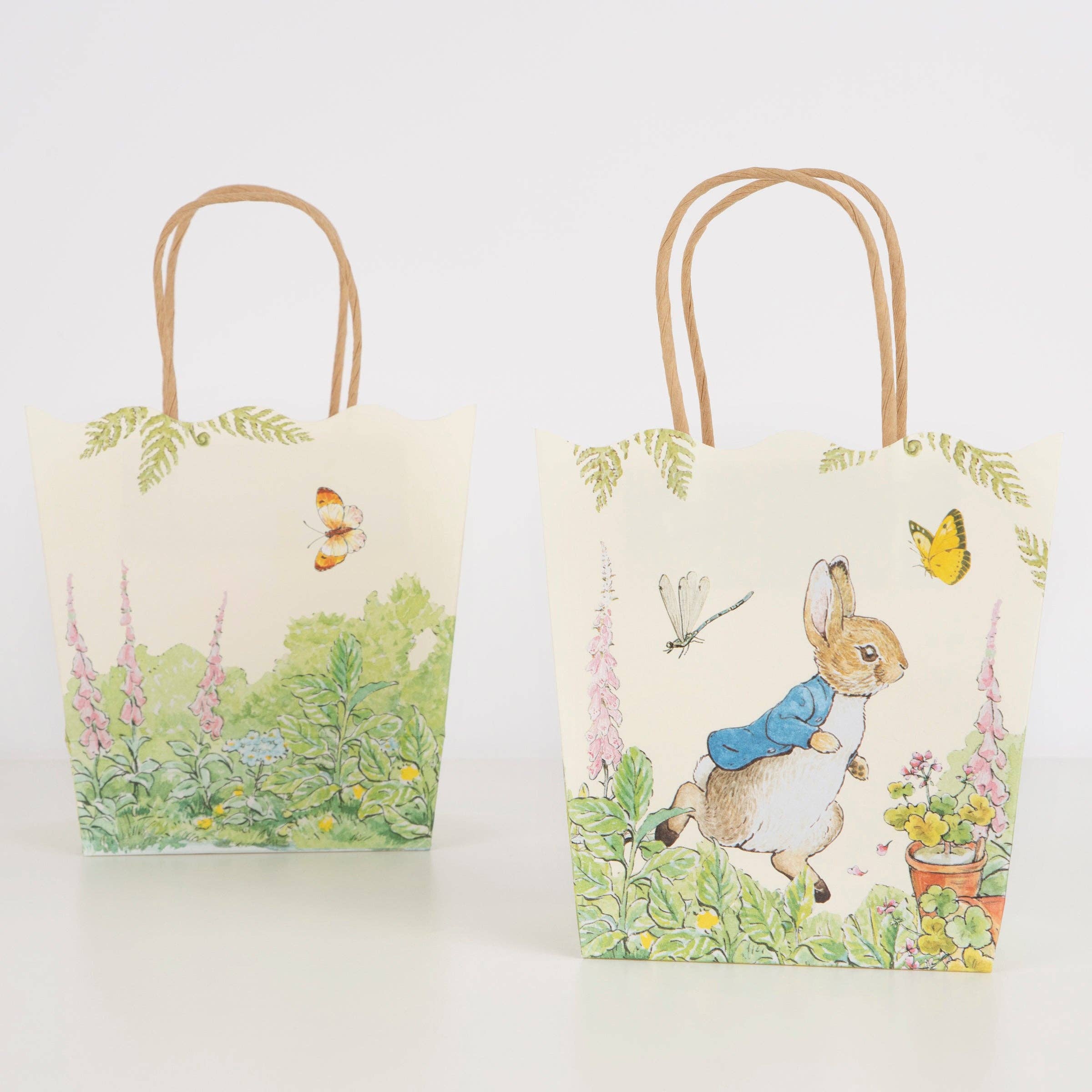 Meri Meri – wholesale Party favour bag/box – Peter Rabbit™ In The Garden Party Bags2