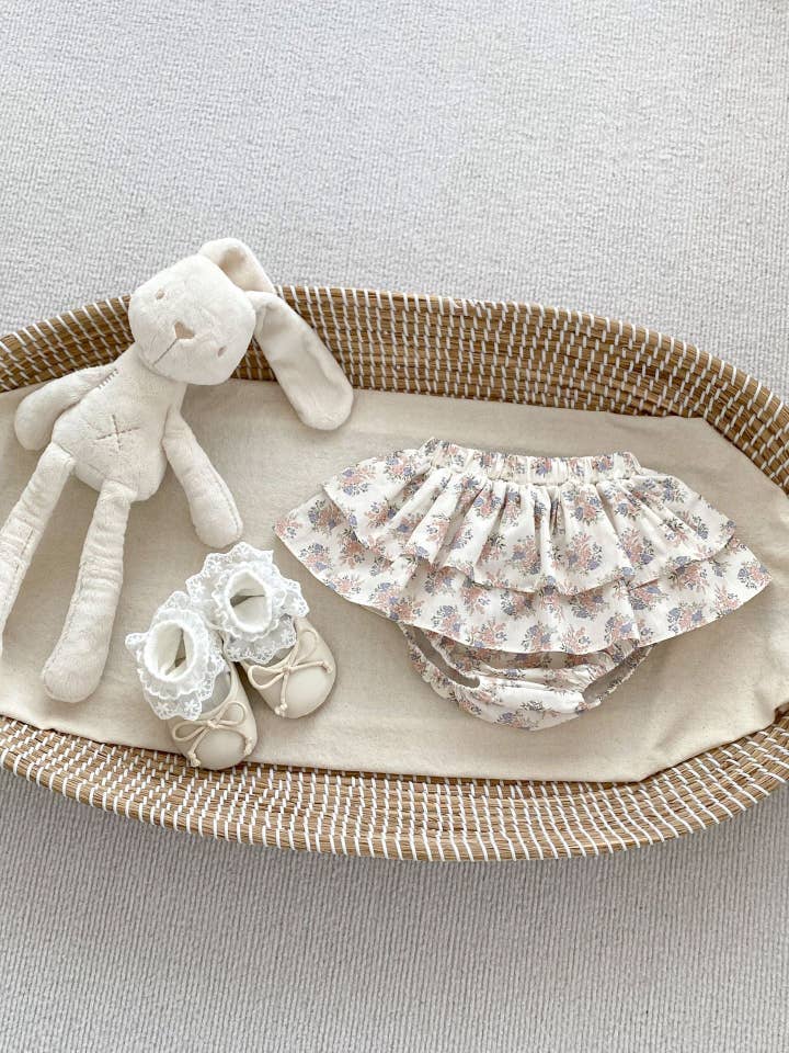 MyKids-USA® - Wholesale Top & Short Set - Kids - Arrival Cute Baby Girls Floral Ruffle Shorts Bloomers