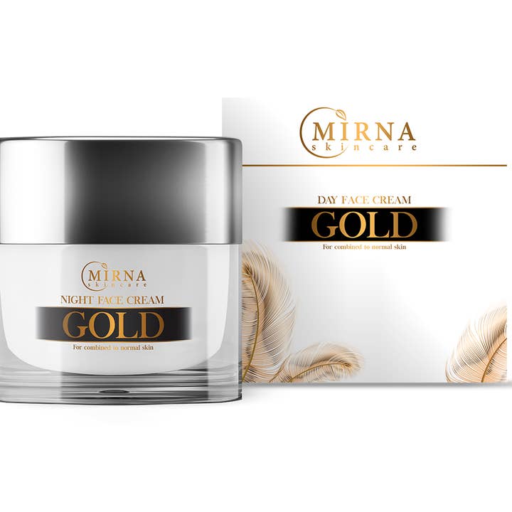 Mirna Skincare Gold 24K Nachtcreme - 100% natürlich für den Großhandel von MirnaSkincare