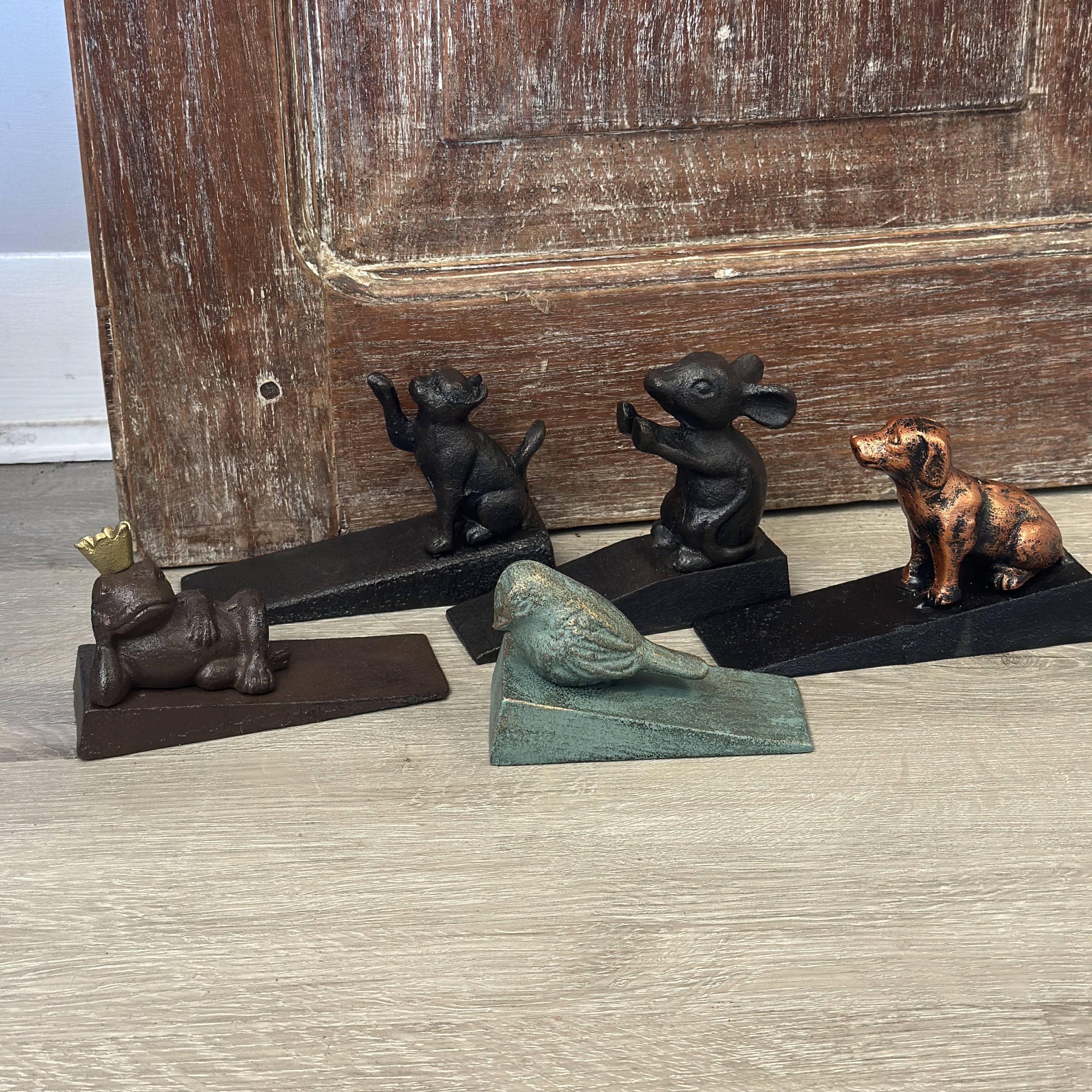 Vagabond Vintage – Engroshandel Dørstopper – Dørstopper i støbejern formet som dyr9