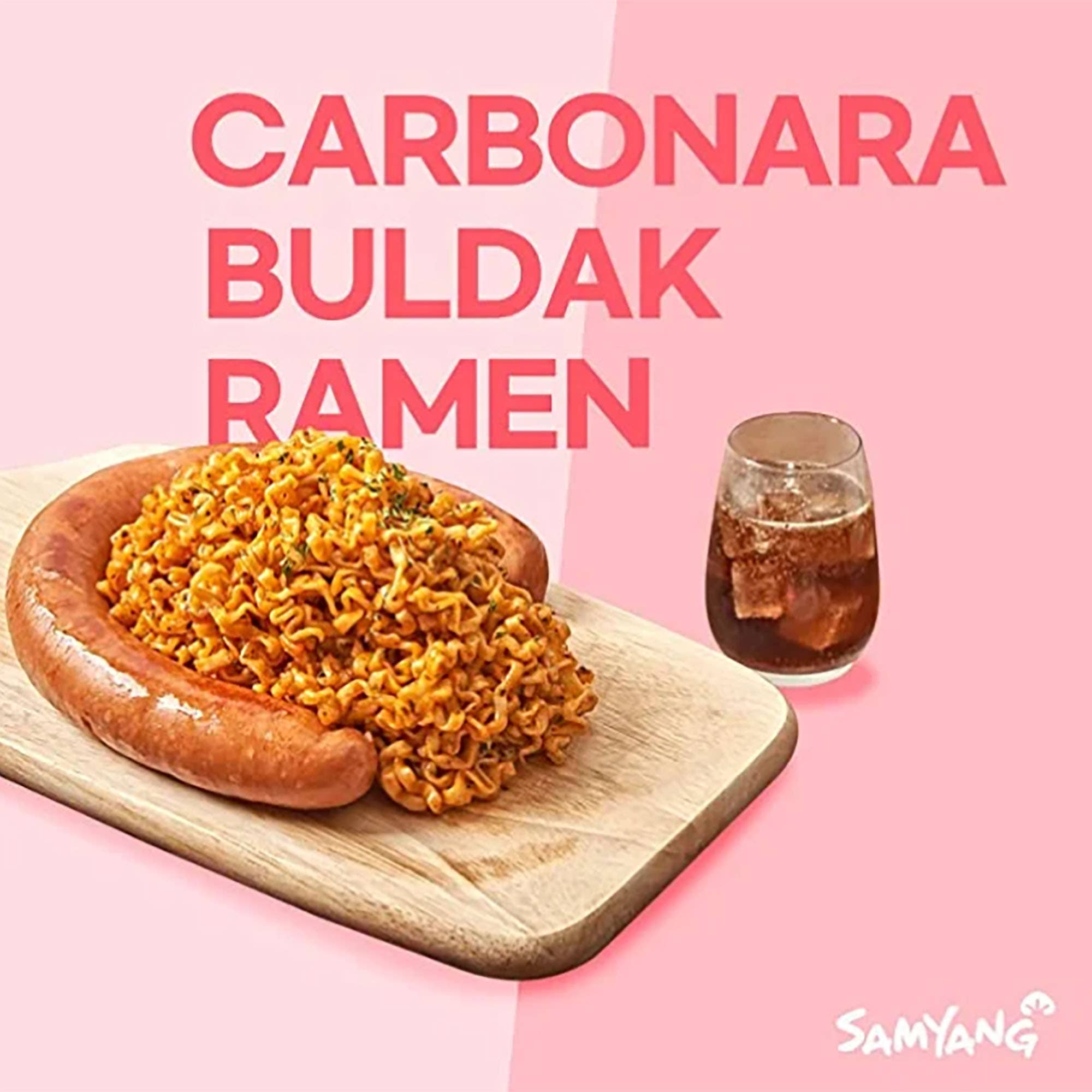 K Moitves Foods - Wholesale Ramen - Samyang Carbo Buldak Chicken Ramen Bowl-105g (Pack of 16)6