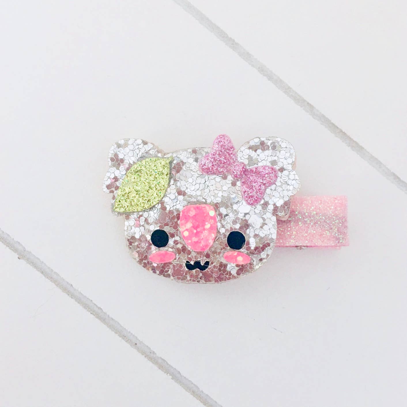 Pimpilotta - Wholesale Hair Clip - Kids - Mini Glitter Collection - Hair Clips With Mini Glitter Figures25