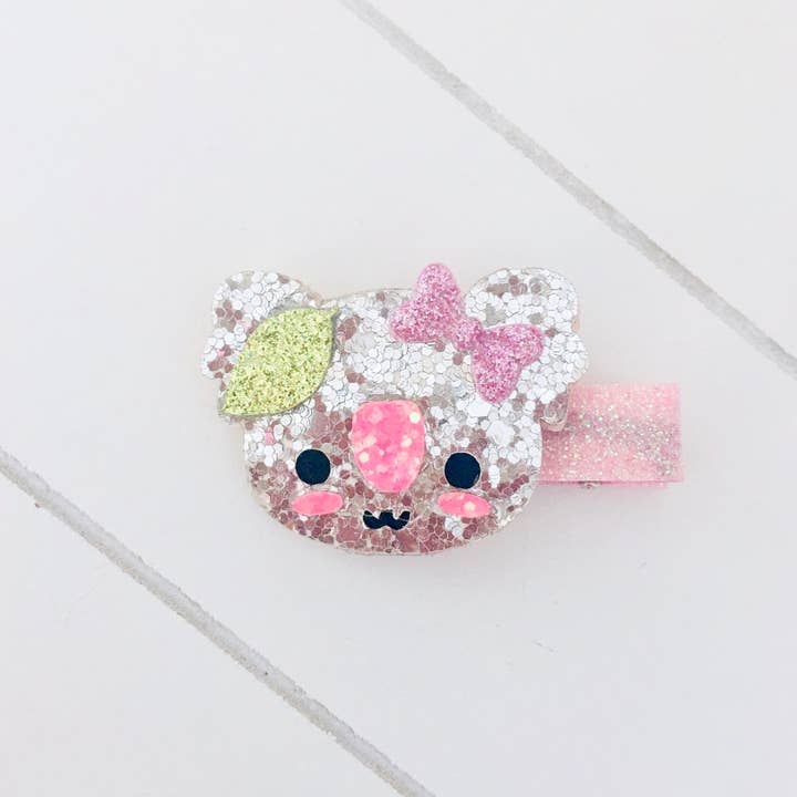 Pimpilotta - Wholesale Hair Clip - Kids - Mini Glitter Collection - Hair Clips With Mini Glitter Figures25