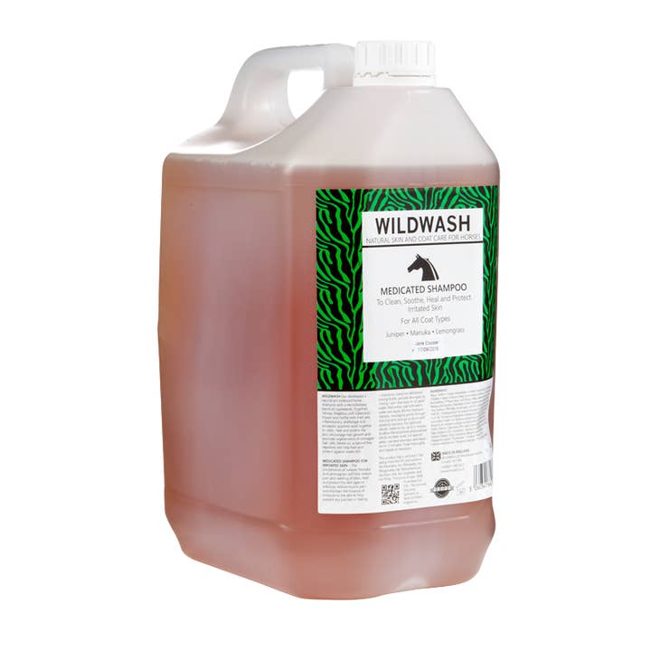 Equine Natural Medicated Pferdeshampoo, 5 l für den Großhandel von WildWash