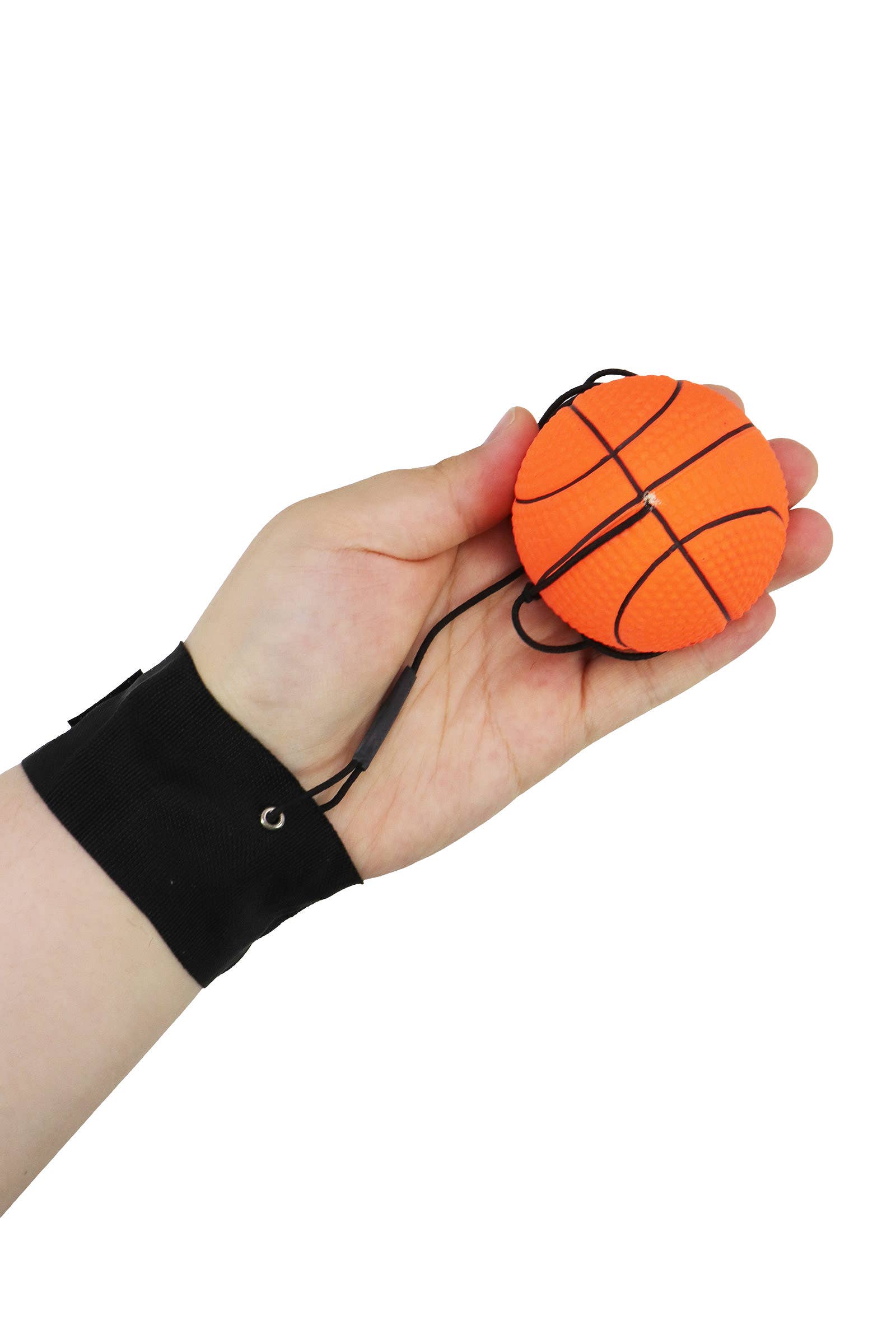 Basketball Throw Back Sports Bouncy Return Ball for wholesale on Faire4