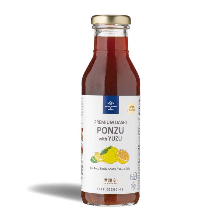 Kuze Fuku & Sons - Wholesale Sauce - PREMIUM DASHI PONZU SAUCE WITH YUZU 11.8 fl. oz.