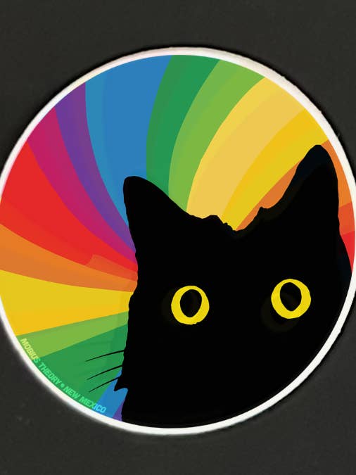 Pride In Awe Mini 2" Circular Sticker for wholesale by Mobius Theory